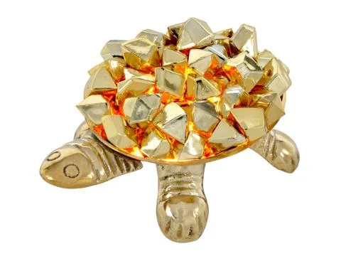 Golden turtle Stock Photos