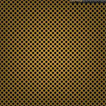 Golden vector background Stock Illustration