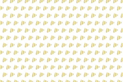 Golden Vector Hand Drawn Pattern Stock Illustration