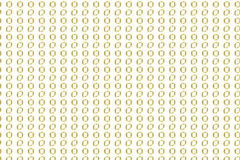 Golden Vector Hand Drawn Pattern Stock Illustration