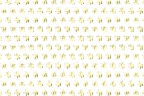 Golden Vector Hand Drawn Pattern Stock Illustration