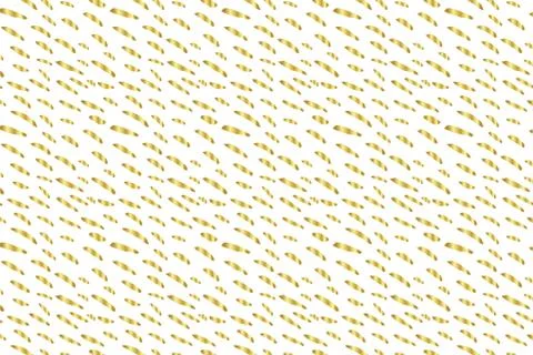 Golden Vector Hand Drawn Pattern Stock Illustration