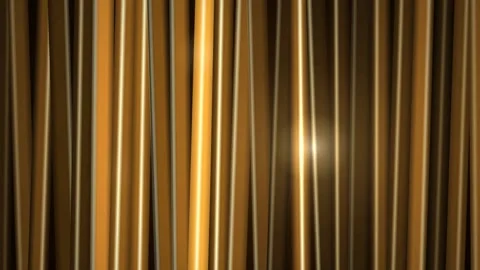 Golden Vertical Lines with Bokeh Lights and Copy Space in Cinematic Motion Stock Footage 346803461