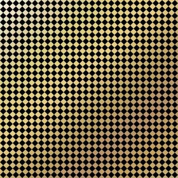 Golden vintage pattern on black background Stock Illustration