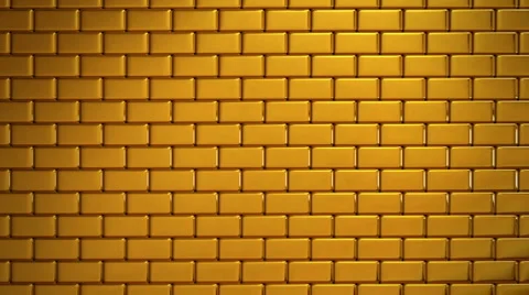 Golden Wall Exploding and Collapsing Stock Footage 1103823
