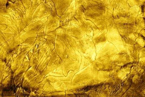 Golden wall Stock Photos