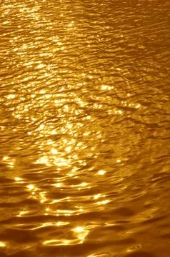 Golden wavelet Stock Photos
