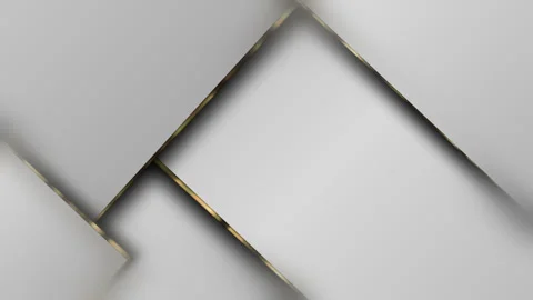 Golden Waves on Dark Gray Seamless Background Stockbeeldmateriaal 345787080