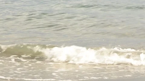 Golden waves Stock Footage 242678312