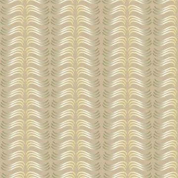 Golden wavy pattern Stock Illustration