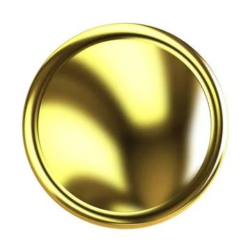 Golden Web button isolated on white background Golden Web button isolated ... Stockfoto's