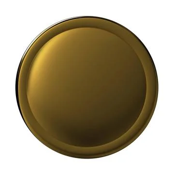 Golden Web button isolated on white background Golden Web button isolated ... Foto stock