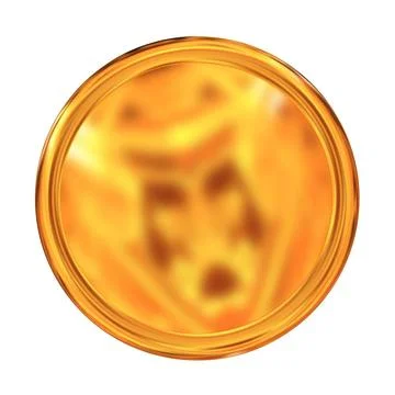 Golden Web button isolated on white background Golden Web button isolated ... Stockfoto's