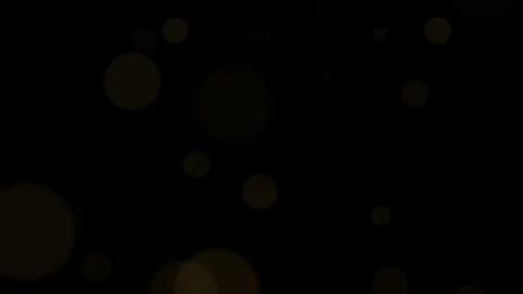 Golden Wedding Particles Background – Romantic Bokeh &amp; Heart Dust – Luxury Celeb 库存影片 331481985