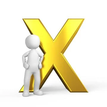 Golden x Stock Illustration