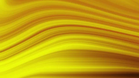 Golden yellow gradient wavy lines form an abstract composition Stock Footage 291395838