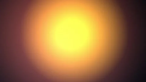 Golden Yellow Light Orb with Soft Focus and Bokeh During Dusk for Commercia.. Stock Footage 340942824