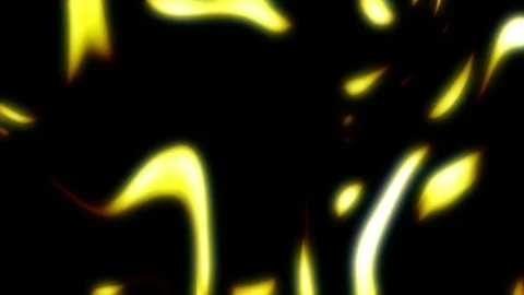 Golden Yellow Motion Particles Light Flowing Down Abstract Background Stock Footage 75607178