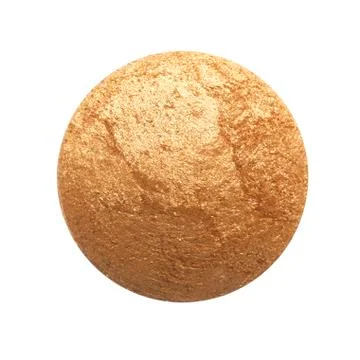 Golden_eye_shadow Stock Photos