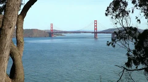 GoldenGateBridge From Distance Stock Footage 20928305
