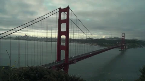 GoldenGateTimelapse Stock Footage 208878245