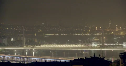 Goldenhorn view at night Video stock 41440132