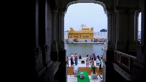 Goldentemple1 Stock Footage 78437480