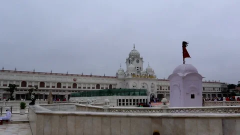 Goldentempleoutside Stock Footage 78437035