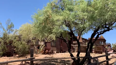 Goldfield Ghost Town Apache Junction Arizona Stock Footage 132864760
