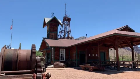 Goldfield Ghost Town Apache Junction Arizona Stock Footage 132889826