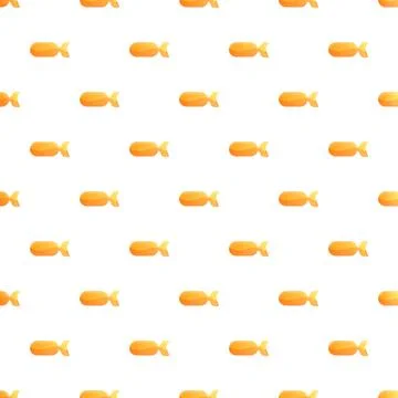 Goldfish cracker pattern creating a food background Stock Illustration