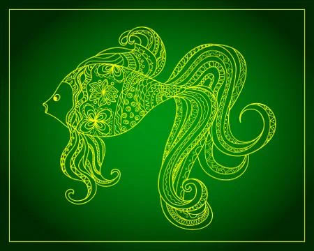 Goldfish Stock Illustration