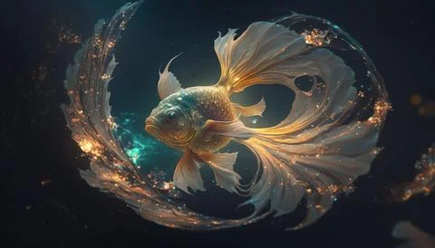 Goldfish Stock Illustration