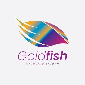 Goldfish Logo Stock Illustration