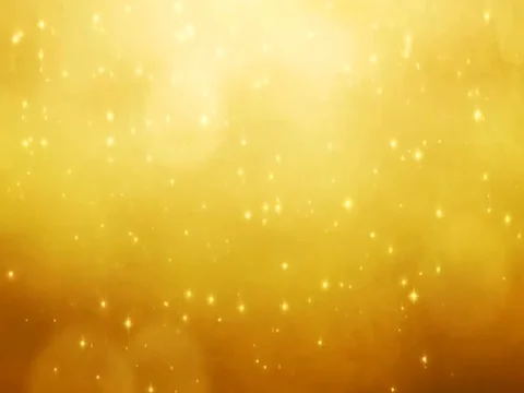 Goldish Space Particles Stock Footage 73617986