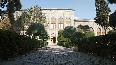 Golestan palace Stock Footage 88921153