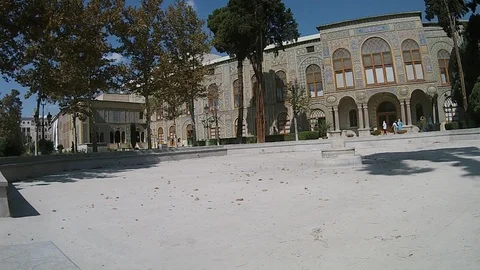 Golestan palace Stock Footage 88921187