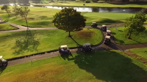 GOLF AERIAL in Chicago Stock Footage 67848308