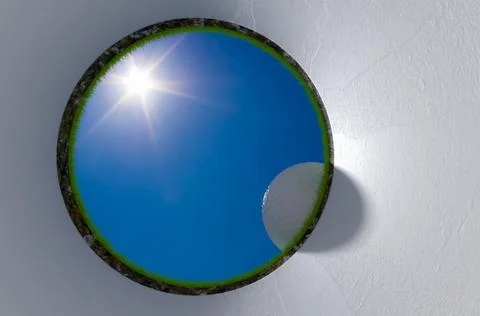 Golf almost fell Stock Illustration