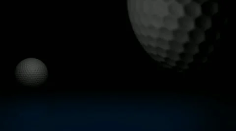 Golf background animation Video stock 12268774