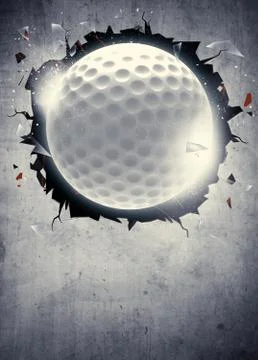 Golf background Stock Illustration