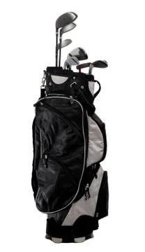 Golf bag Stock Photos
