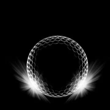 Golf bal Stock Illustration