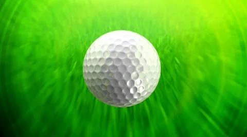 Golf ball background, LOOP Stock Footage 836607