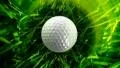 Golf ball background, LOOP HD Footage