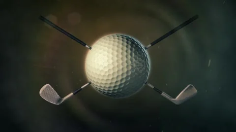 Golf Ball Stock Footage 45532654