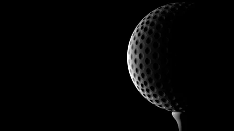 Golf ball. Stockbeeldmateriaal 86142463