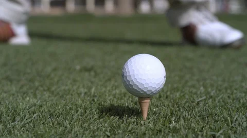 Golf ball Stock Footage 128632129
