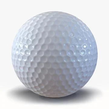 Golf Ball Generic 3D Model