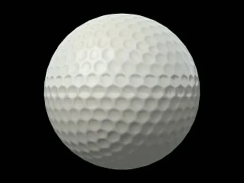 Golf ball HD 320x240-Web Stock Footage 12700522